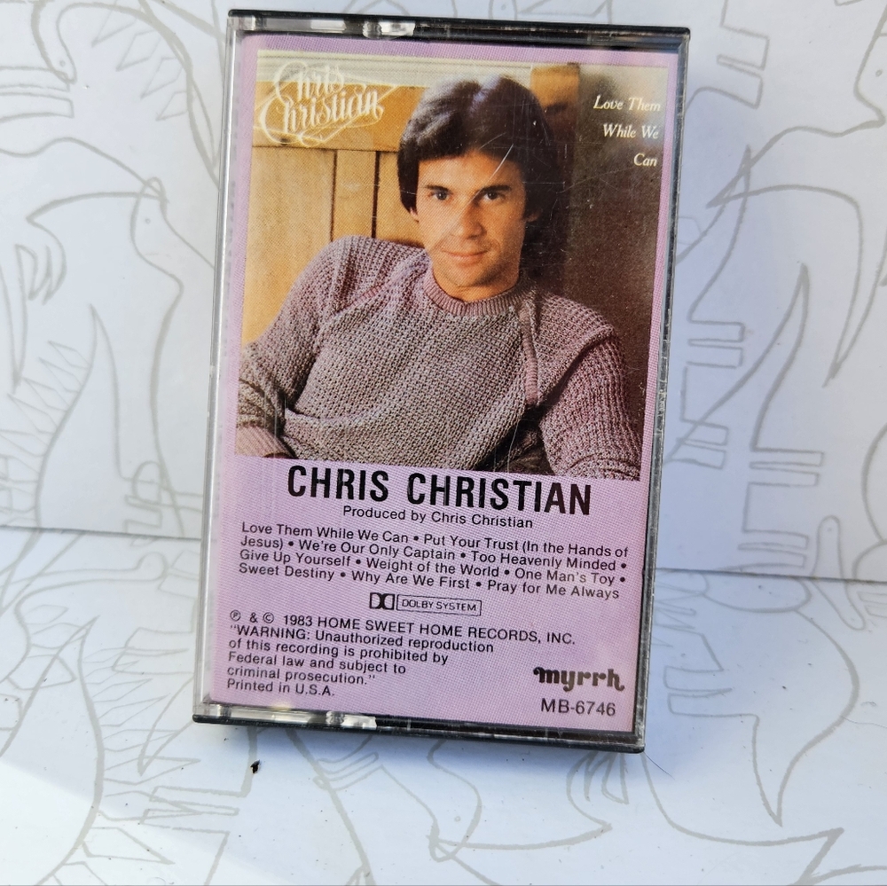 CHRIS‎ CHRISTIAN LOVE THEM WHILE WE CAN LP ALBUM